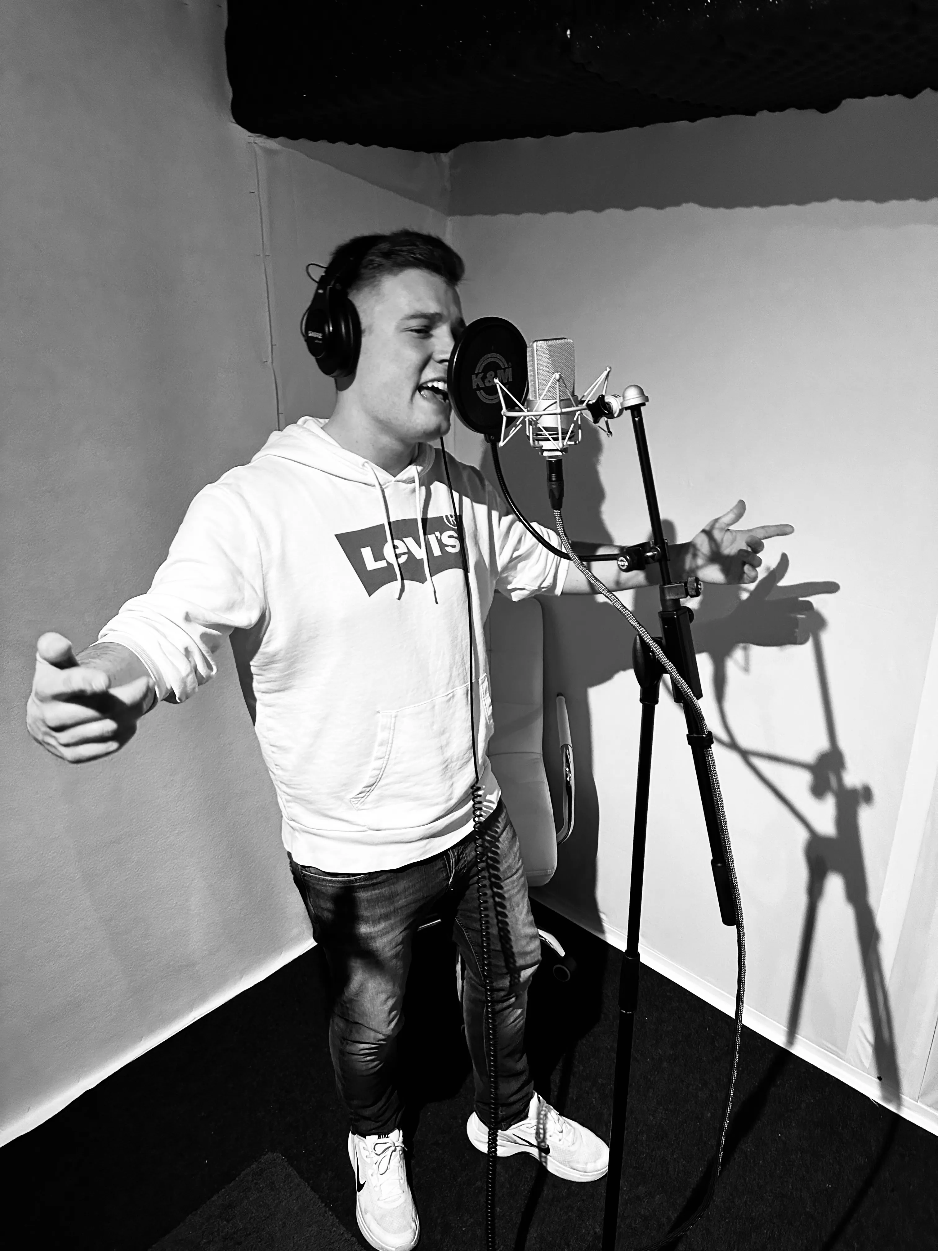 Palmo im Studio